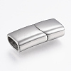 304 Stainless Steel Magnetic Clasps X-STAS-F130-92P-1