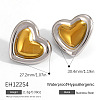 Valentine's Day 304 Stainless Steel Stud Earrings WG1D16C-01-1