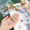 32Pcs 2 Style Natural Wood Pendants & Connector Charms FIND-CA0005-91-3