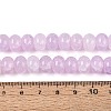 Baking Paint Crackle Glass Beads Strands DGLA-N020-01A-04-4