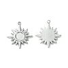 Non-Tarnish 304 Stainless Steel Pendant Cabochon Settings STAS-L269-051P-1