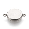 Tarnish Resistant 304 Stainless Steel Links Connectors Settings X-STAS-K202-02E-P-2