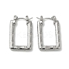 Non-Tarnish 304 Stainless Steel Hoop Earrings for Women EJEW-Z026-26P-1