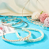 30Pcs 3 Styles Hair Accessories Iron Hair Band Findings OHAR-TA0001-08A-7
