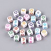 Opaque Acrylic Beads SACR-Q001-09C-2