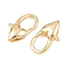 Brass Lobster Claw Clasps KK-H287-08C-G-2