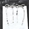 Non-Tarnish Bowknot 304 Stainless Steel Stud Earrings for Women EJEW-D104-04P-5