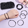 80Pcs Waxed Polyester Cord Bracelet Bracelet Makings AJEW-UN00015-4