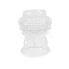 Natural Selenite Figurines DJEW-Q006-01E-1