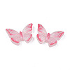 Translucent Printed Resin Cabochons LS-CRES-N021-107D-1