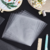 PA Embroidery Transfer Paper Water Soluble Film DIY-WH0678-28-5
