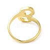 Brass Micro Pave Cubic Zirconia Cuff Rings RJEW-P102-12G-3
