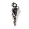 Natural Obsidian Pendants G-A224-03AS-02-1