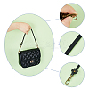 6Pcs 3 Colors Flower End Cowhide Leather Bag Handles FIND-HY0002-31-3