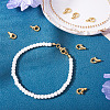 8Pcs Brass Lobster Claw Clasps KK-TA0002-68-5