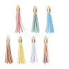 PU Imitation Leather Tassel Pendants FIND-TA0005-07A-1