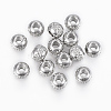 Tarnish Resistant 201 Stainless Steel Beads STAS-G154-37-6mm-1