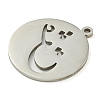 304 Stainless Steel Pendants STAS-S142-07P-2