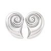 304 Stainless Steel Stud Earrings for Women LS-EJEW-K306-06P-4