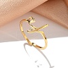304 Stainless Steel Cuff Rings for Women RJEW-D285-01G-J-3