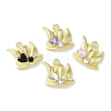 Heart Rack Plating Alloy Pendants FIND-I039-28G-1