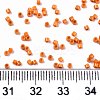 FGB 11/0 Grade A Baking Paint Glass Seed Beads X-SEED-S030-1028-4