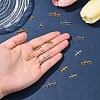 16Pcs 8 Styles 304 Stainless Steel Chandelier Component Links STAS-FS0001-70-8