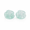 Transparent Baking Painted Glass Beads GLAA-S190-022-A06-2
