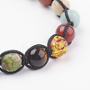 Chakra Jewelry BJEW-JB03517-3