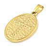 Ion Plating(IP) 304 Stainless Steel Pendants STAS-B071-02A-24G-2