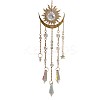Metal Sun/Moon Pendant Decorations LS-PW23111688299-1