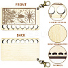 2Pcs 2 Style 8-Position Wood Embroidery Thread Storage Trays DIY-WH0625-001-3