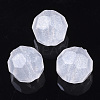 Imitation Jelly Faceted Acrylic Beads JACR-S048-06-3