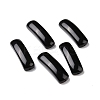 Natural Obsidian Connector Charms G-D460-02I-1