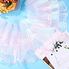 5 Yards Polyester Ruffled Ribbon OCOR-TA0004-06F-7