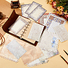 Flower Lace Scrapbook Paper Pads AJEW-FH0007-65-5