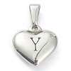304 Stainless Steel Pendants STAS-P278-01Y-P-1