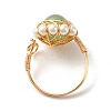 Natural Green Aventurine Finger Ring for Girl Women X1-RJEW-TA00012-1-6