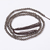 Natural Smoky Quartz Beads Strands G-D168-B-3mm-2