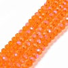 Electroplate Glass Beads Strands EGLA-A034-T10mm-L07-1