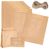 50Pcs Rectangle Paper Baking Bags CARB-SP0001-05B-02-1