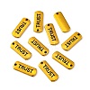 Tibetan Style Alloy Rectangle with Word Trust Pendants LS-TIBEP-Q043-062AG-RS-3