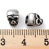 304 Stainless Steel Beads STAS-M057-19AS-3