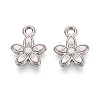 Non-Tarnish 304 Stainless Steel Charms STAS-N103-112P-1