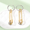 304 Stainless Steel Hoop Earrings for Women SA-CBA7B26-03GP-02-2