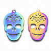 Ion Plating(IP) 201 Stainless Steel Pendants LS-X-STAS-R114-018-2