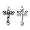 Tibetan Style Alloy Pendants TIBE-S320-019AS-LF-1