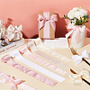 5 Rolls 5 Colors Polyester Frayed Ribbon OCOR-PH0002-79-5