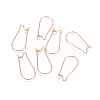 304 Stainless Steel Hoop Earring Findings LS-STAS-E484-66B-RG-2