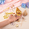DIY Glitter Paper Birthday Crafts Accessories DIY-TA0010-57-4